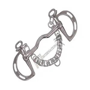 Mới thép không gỉ ngựa pelham <span class=keywords><strong>bit</strong></span> <span class=keywords><strong>kimberwick</strong></span> <span class=keywords><strong>bit</strong></span> cho ngựa sản phẩm - Product Image 1