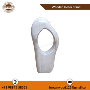 Leading Exporter of Customized Wood Decor Modern Design <b>Wooden</b> Stand for All Types of Decorations at Wholesale Price - Product Image 4