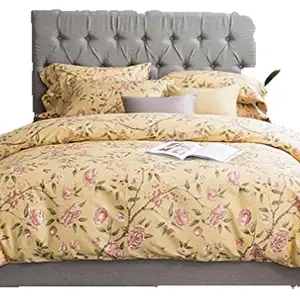 retail High quality polyester and cotton duvet cover flat sheet bedding set