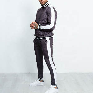 ชุดวอร์มแจ็กเก็ตมีฮู้ดพิมพ์ลายของผู้ชายเสื้อกันหนาว2ชิ้นพร้อมคุณสมบัติขนาดใหญ่พิเศษสำหรับเสื้อผ้ากีฬาฤดูหนาว - Product Image 1