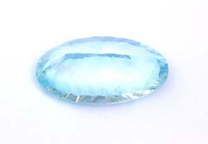 หินพลอยเจียระไนทรงรีทรงหลวมแกะสลักหินโทแพซธรรมชาติขนาด78กะรัต - Product Image 2