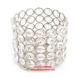 เชิงเทียนรูปตัวทีสำหรับตกแต่งโต๊ะในงานแต่งงานงานทำมือพิมพ์ลายออกแบบได้ตามต้องการ - Product Image 1