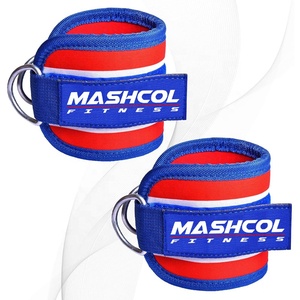 Sangles de cheville d'haltérophilie avec Logo personnalisé de qualité supérieure pour Machines à câble, vente en gros - Product Image 4