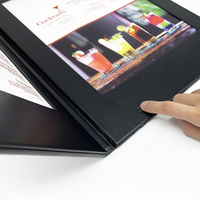 Produits de restaurant, restauration rapide du menu Led, livraison gratuite, nouveau design
