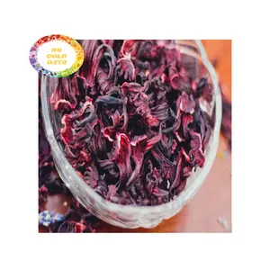 Kurutulmuş çiçekler Hibiscus sabdariffa / Roselle tomurcukları/kırmızı Atiso _ vietnamca çay