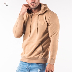 Sweat-shirts à capuche brodés en tricot respirant de haute qualité pour hommes, en molleton uni, grandes tailles - Product Image 5