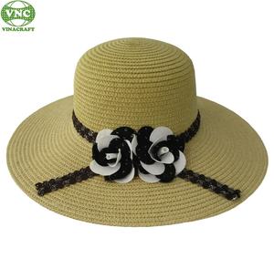 Wholesale Women's Cowboy <b>Wide</b> Brim Beach Hat Printed Plain Grass Striped <b>Ribbon</b> for Outdoor Travel Casual Parties Adults' Size - Product Image 6