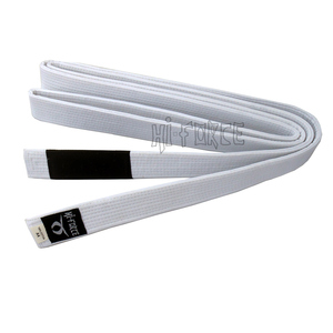 Cinturones de BJJ 100% Algodón al por Mayor, Cinturón de Artes Marciales de Judo, Karate y Taekwondo con Logotipo Personalizado - Product Image 2