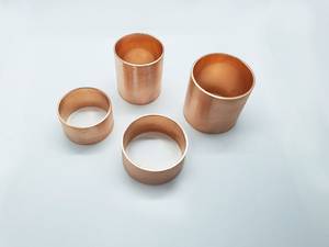 Elégants ronds de serviette en cuivre en métal avec design rond en or antique, parfaits pour la décoration de table d'hôtel et de restaurant - Product Image 6