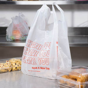 Bolsas de camisetas de supermercado impresas personalizadas bolsas de plástico impresas personalizadas - Product Image 3