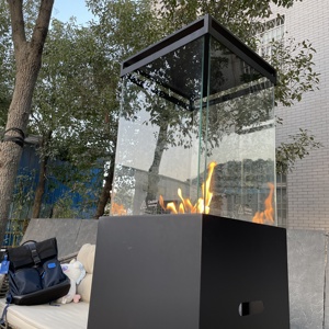 Chimeneas Modernas para Jardín, <span class=keywords><strong>Terraza</strong></span>, <span class=keywords><strong>Chimenea</strong></span> de <span class=keywords><strong>Gas</strong></span> para Exteriores, Brasero, Calentadores de Patio de <span class=keywords><strong>Gas</strong></span> Natural - Product Image 6