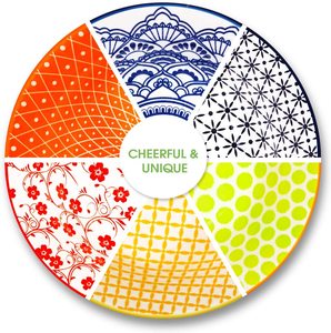 Bol en céramique émaillée naturelle faite à la main pour bébé soupe de chien personnalisé/restauration/vaisselle jetable emballé dans un carton - Product Image 4