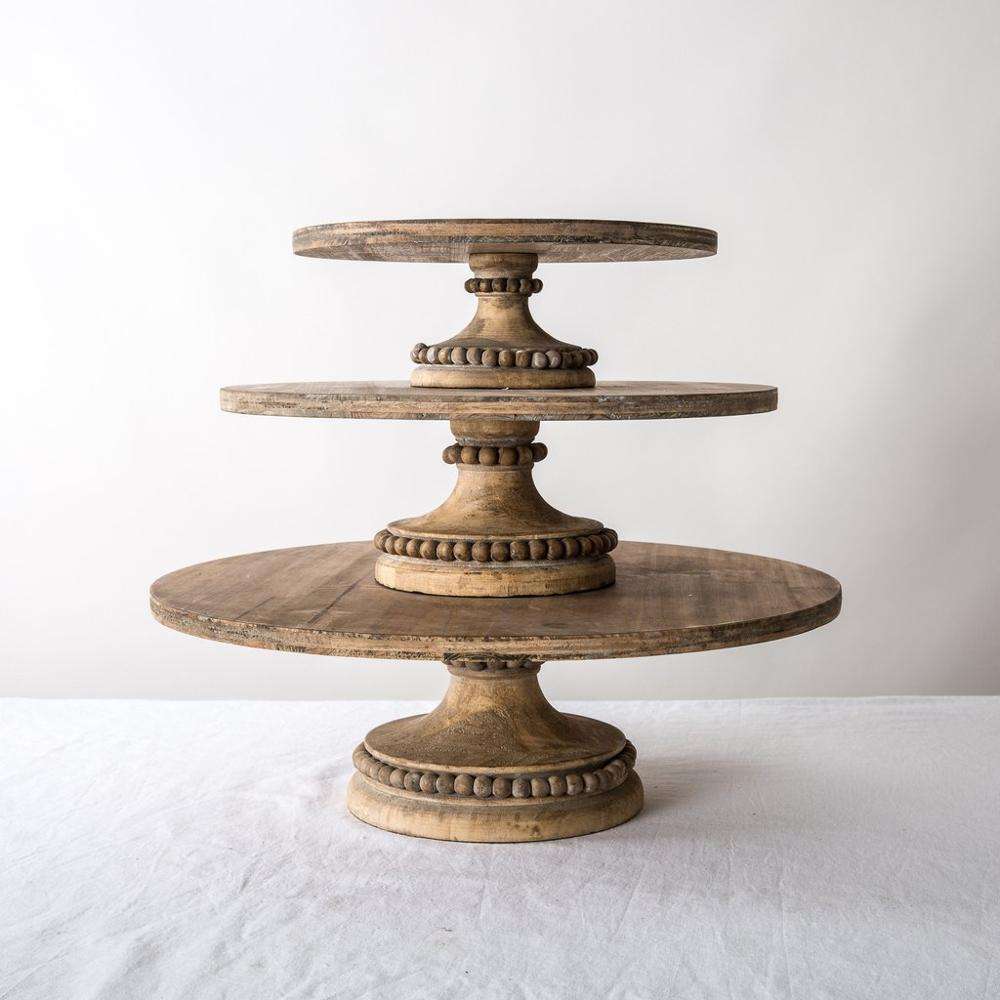 Beaded Cake Stand