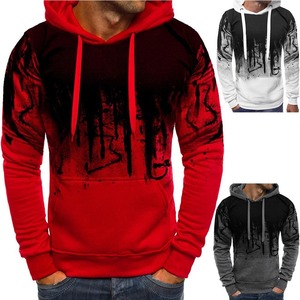 2021 de alta calidad 100% algodón 400gsm peso pesado en blanco al por mayor en blanco de jersey de lana de gran tamaño de los hombres sudaderas con capucha - Product Image 5