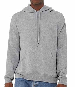 Bella + ผ้าใบUnisexฟองน้ําขนแกะPullover Hoodieออกแบบที่กําหนดเองBellaผ้าใบ 3719 Unisexผ้าฝ้ายขนแกะHoodieเสื้อ - Product Image 1