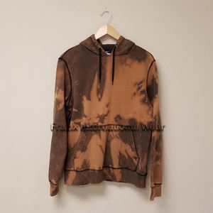 Sweat à capuche décontracté personnalisable avec logo, chaud pour l'hiver, en molleton délavé, pour hommes, avec tissu de 360 g - Product Image 1