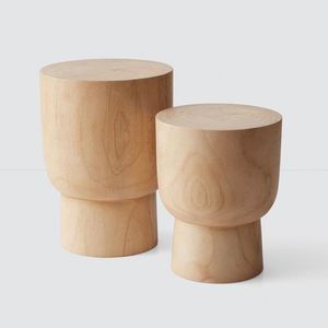 Taburete de madera maciza al por mayor, silla moderna para el hogar, sala de estar - Product Image 6