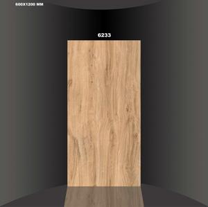 Carrelage de sol en céramique émaillée classique moderne Murs intérieurs Salles de bains Utilisation extérieure Aspect bois 600x1200mm - Product Image 4