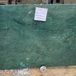 แผ่นหินอ่อนสีเขียวอินเดียแผ่นพื้นห้องครัวขัดผนังบันไดแผ่นใหญ่ทนทาน - Product Image 1