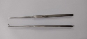 Gancho para la piel Puntos afilados Instrumentos quirúrgicos médicos de alta calidad Acero inoxidable - Product Image 5