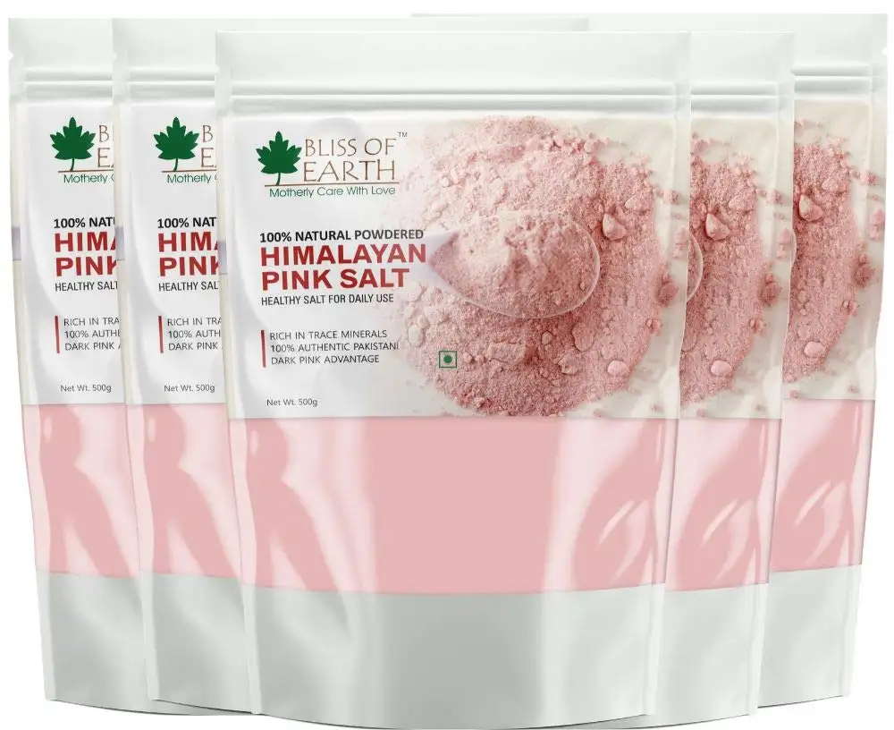 Bali — sel 37 ml de la terre 6KG, saucière rose du pakistan pour la perte de poids et cuisson saine, remplacement naturel du sel blanc