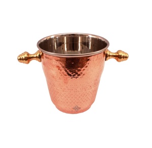 Seau à glace en cuivre et Champagne, grand format, pour boissons alcoolisées, seau à nouveauté, directement du fabrication, - Product Image 4