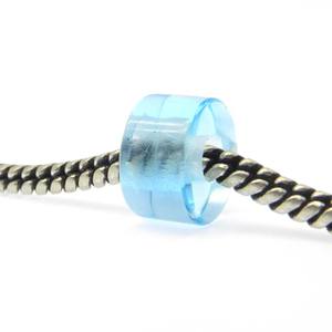 Cuentas de Topacio Azul Cielo Redondas con Orificio Grande de 14x8x4.5mm, Calidad AA, de Ishu Gems para la Elaboración de Joyería - Product Image 6