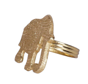 Modern Metal Napkin Ring for <b>Table</b> Decor Stocked for Party <b>Occasions</b> - Product Image 5