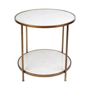 Mesa de Metal de Diseño Decorativo Clásico y Elegante, Hecha a Mano, de Alta Calidad para Sala de Estar y Oficina - Product Image 5