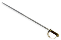 Épée de cérémonie faite à la main pas tranchant gros laiton ou acier poignée OEM Pakistan cuir Souvenir honneur commande épées à la main