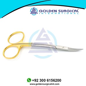 Ciseaux supercut outils de chirurgie dentaires, nouvelle collection 11.5cm, double lame dentelée courbée s, coupe antidérapante - Product Image 6