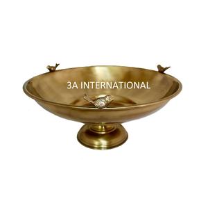 Support à fruits décoratif, bols en métal de qualité supérieure, finition dorée tendance, service à fruits secs classique, décoration de table - Product Image 3