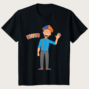 T-shirt à col rond 100% coton épais uni à épaules tombantes tissu tricoté imprimé de haute qualité - Product Image 2