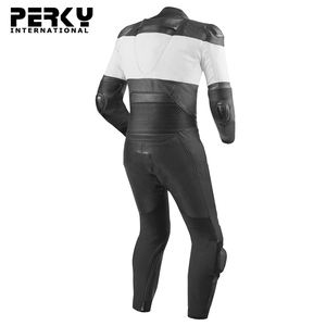 Traje de carreras de cuero para hombre, nuevo diseño, venta al por mayor - Product Image 6