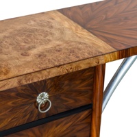 Table console personnalisée, mobilier moderne pour salon, bois de palissandre massif, console en bois d'acajou, fournisseur OEM de haute qualité, vente en gros