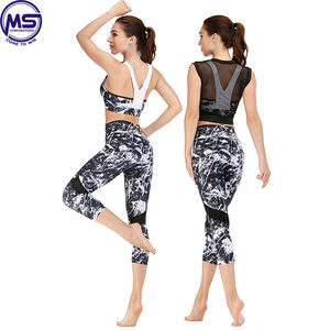 Custom High Waist Women's Gym Legging Sublimated Fitness Wear Workout Nylon Spandex Running Occasion Pocket Decoration Wholesale - Product Image 4