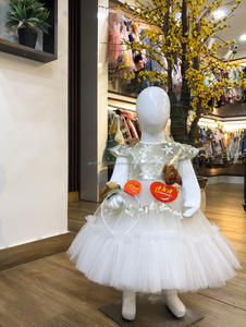 Trang Phục Dự Tiệc Theo Thứ Tự Màu Trắng Lạ Mắt Cho Mùa Hè Bộ Sưu Tập Mùa Hè Mới Của Trang Phục Dự Tiệc Bé Gái Chất Lượng Tốt Nhất Trang Phục Ưa Thích - Product Image 3