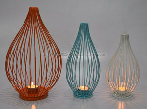 โคมไฟโลหะทำมือ ดีไซน์พิเศษจาก IHA สำหรับตกแต่งบ้าน ที่วางเทียนไข สำหรับเทศกาลอีสเตอร์ - Product Image 5