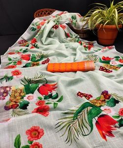 New Attractive Rich Look Party Wear Heavy Embroidery <b>Net</b> Saree with Blouse Piece Indian Women Wear Low Price Wholesale Surat Alphanumero - Product Image 2