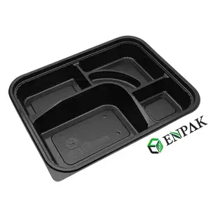 Caja bento desechable para llevar comida