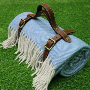 Chăn Hình Xương Cá Màu Xanh Da Trời Mềm Mại Sang Trọng Chất Lượng Cao Len Mềm <span class=keywords><strong>Amazon</strong></span> Bán Chạy Theo Phong Cách Sống - Product Image 1