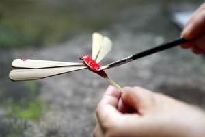 Hanidcrafts-libélula de bambú autoequilibrante, vietnamita, tamaño personalizado 99GD - Product Image 6