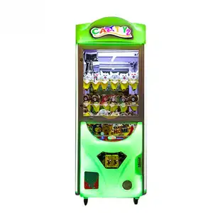 Çılgın oyuncak 2 dayanıklı ve güçlü vinç pençesi otomat oyun makinesi