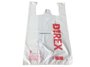 Diseño personalizado BOLSA DE LA COMPRA HDPE bolsas de plástico bolsas de la compra de plástico - Product Image 5