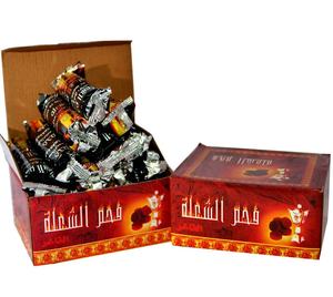 HongQiang Incense Charcoal Barhook Shisha Hookah <strong>Briquettes</strong> 18mm-60mm Black Round <strong>Smokeless</strong> High Heating Charcoal - Product Image 6