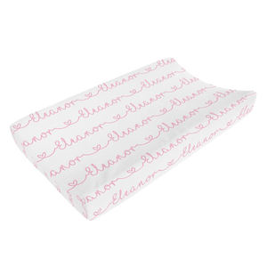 Customized Logo Solid Color Soft Diaper Bag 2021 Changing Mat Cover - Product Image 1