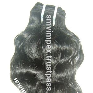 Prix de vente en gros. Bonne texture Meilleur prix Naturel Remy Indien Naturel Tissage de cheveux bruts de l'Inde. Cheveux de meilleure qualité. - Product Image 1