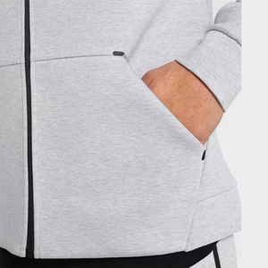 Haute qualité 100% coton hommes classique sweats à capuche imprimé à carreaux à manches longues polaire poche zippée personnalisé grande taille automne - Product Image 5