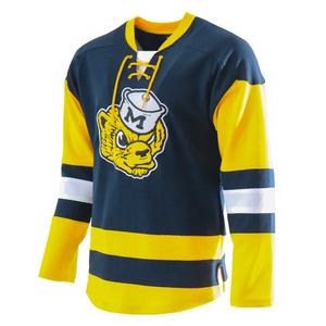 เสื้อกีฬาเสื้อเจอร์ซีย์สไตล์ใหม่ของผู้ชายเสื้อเจอร์ซีย์ทีมดำแบบซับลิเมชัน - Product Image 3