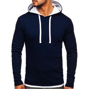 เสื้อสวมหัวมีฮู้ดฮิปฮอปแขนยาวของผู้ชายเสื้อสเวตเตอร์แฟชั่นพิมพ์ลายเสื้อขนแกะผ้าฝ้ายย้อมสีล้วนสำหรับฤดูหนาวกำหนดเองได้100% - Product Image 1